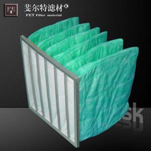 F7綠色袋式中效過濾器|過濾袋