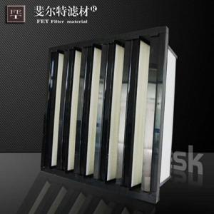 V型組合式高效過濾器|過濾網(wǎng) 塑框高效防塵過濾器