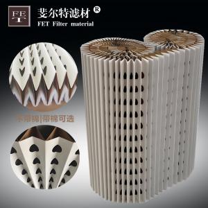 干式油漆過濾紙 VW型風(fēng)琴濾紙 噴漆房漆霧過濾紙